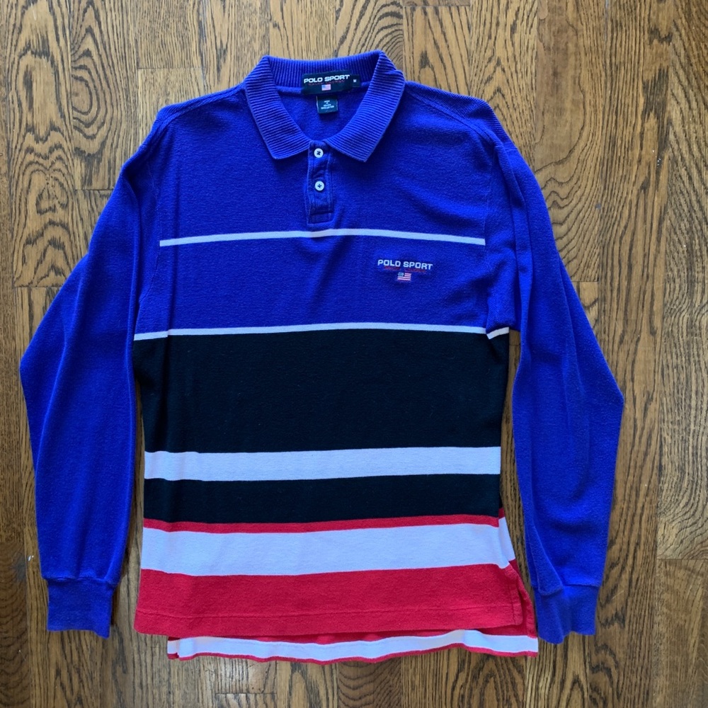 Vintage polo sport knit polo